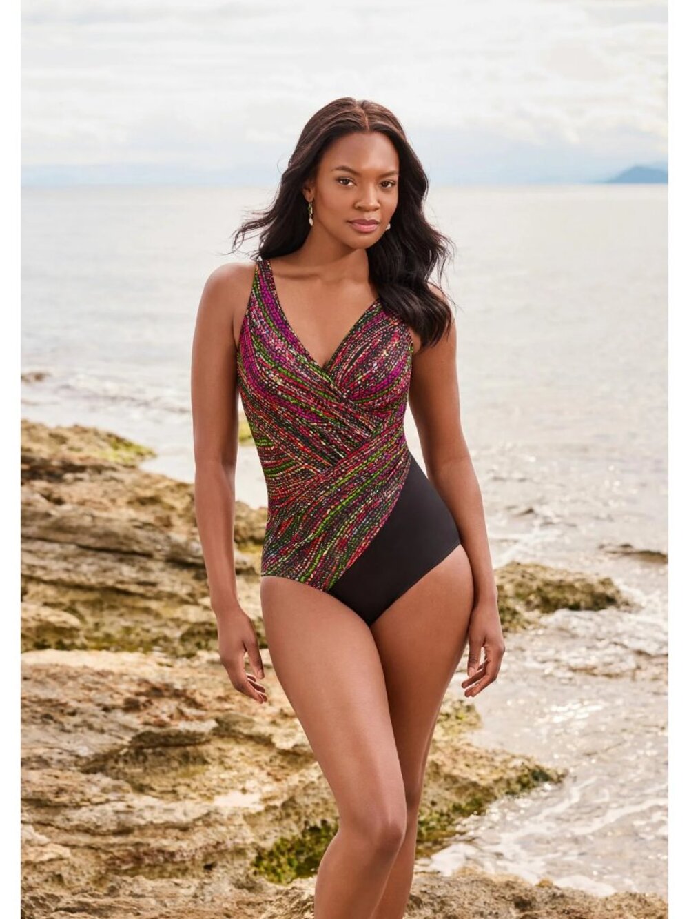Miraclesuit Oceanus One Piece in Light Show